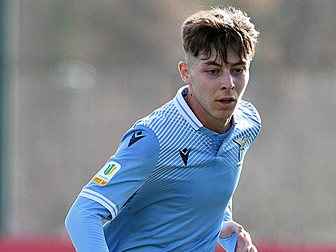 Lazio player Daniel Guerini ki...